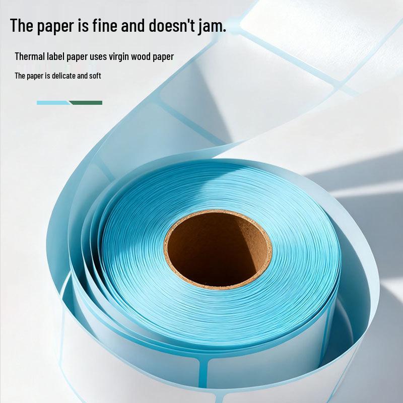 Waterproof Thermal Label Paper for Logistics, Retail, and Hospital Barcode Printing