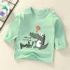 Vêtements pour enfants Garçons Filles T-shirt Vêtements pour enfants Dessus de dessin animé Manches longues Vêtements pour bébé Automne Hiver Coton Imprimé Sweat-shirt