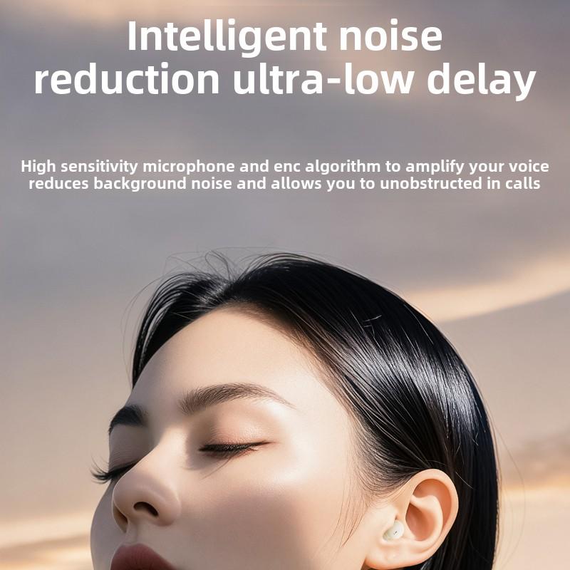 Sleep No Money Bluetooth Headset Wireless Long Wear Painless Noise Reduction Super Standby Bluetooth Sound Quality Good In-ear Type