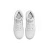 Air Jordan 1 Mid GS Triple White 2023 Kids Sneakers 554725-136