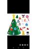 Children's DIY Felt 3D Christmas Tree with Handmade Ornaments