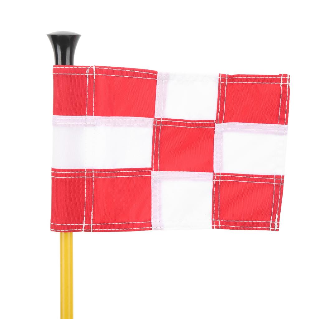 Pin Flag Hole Cup Set for Putting Green Flagstick Yard Practice Supplies Portable 2 Section Detachable