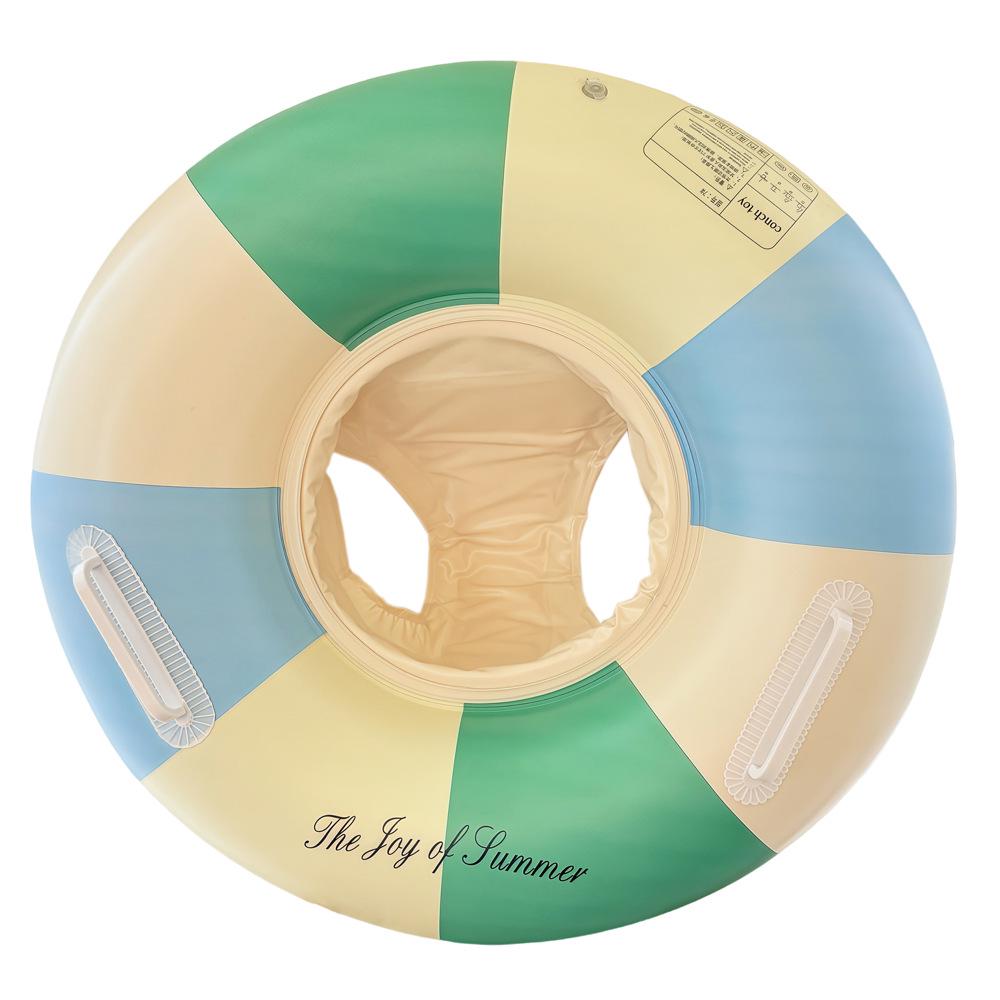 Xiao Lv Inflatable Baby Swim Ring with Removable Sunshade Canopy