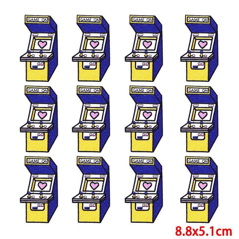 10 ks/šarže Velkoobchod Vyšívací nášivka Nažehlovací záplaty na oděvy Záplaty na oděvy Bundy Dekor Nášivka Šití potřeby