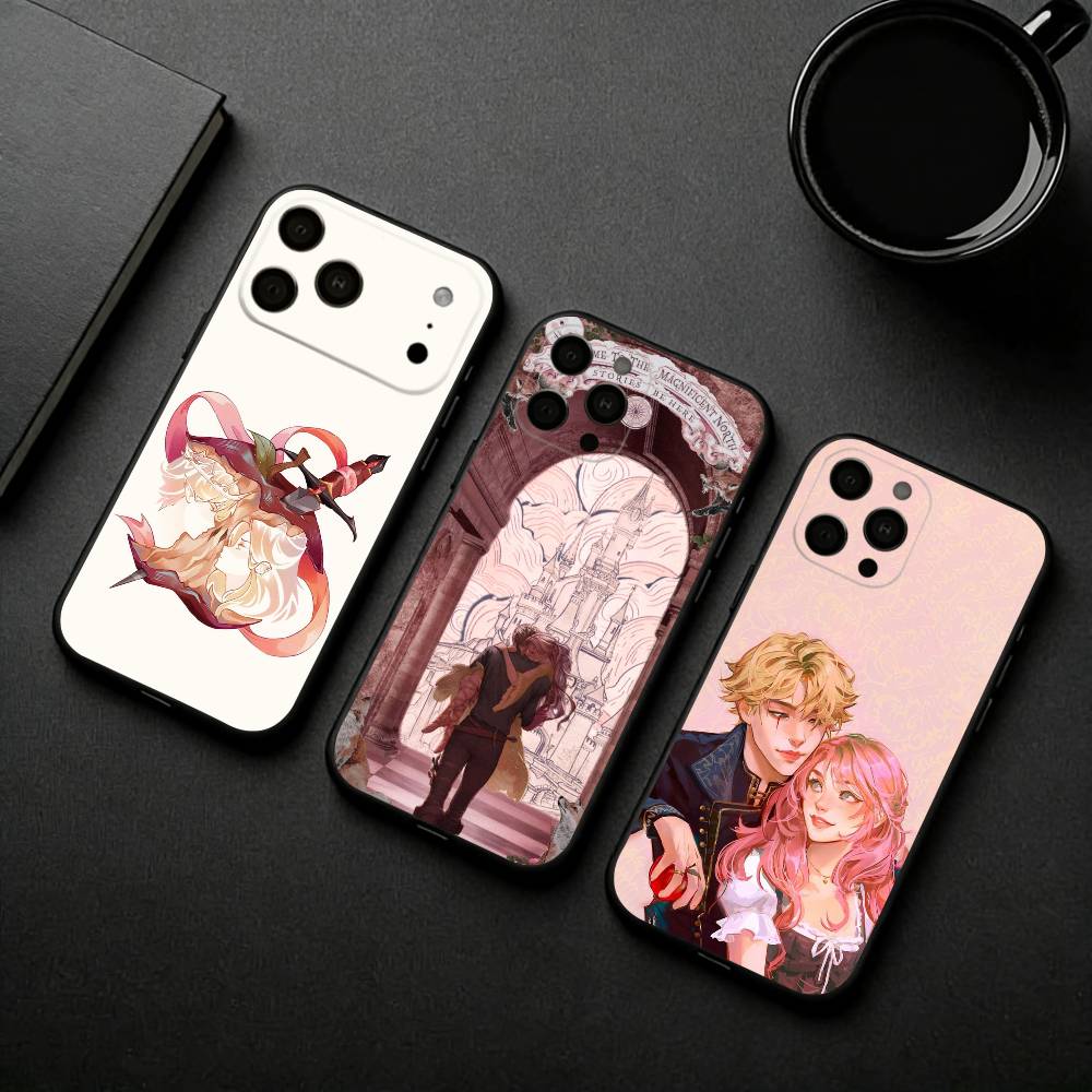 Once U-Upon a B-Broken H-Heart-T Phone Case Silicone Soft For IPhone 17pro 16 15 14 13 12 11 X XR Plus Pro Max Plus