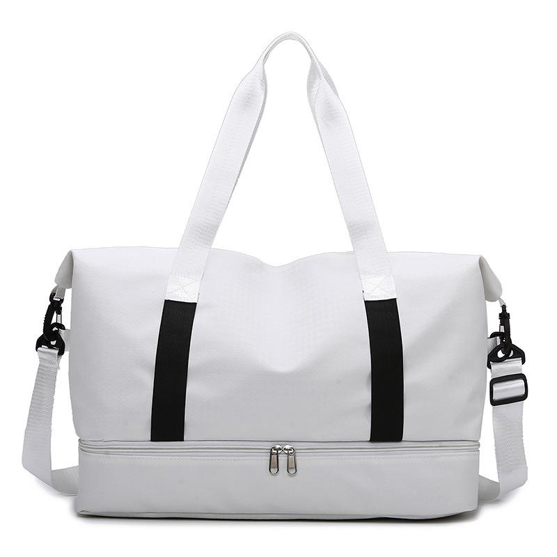 

Разделение сухого и мокрого Коврик для йоги Сумка для йоги Поездка на короткие расстояния Большая вместимость Хранение обуви Сумка-тоут Сумка-тоут Можно использовать для покрытия ручки белый