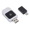 Car Wireless Adapter for CarPlay 5.8GHz WiFi Bluetooth 5.0 Auto Connection Car Wired To Wireless Adapter Plug and Play