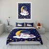 Unicorn Bedding Set For Kids Multiple Sizes Kid'S And Adults' Bedroom Exquisite 3Pc Bedding Set, Gift