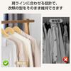 MIGABER Premium Wooden Hangers, Set of 20, Suit Hangers, Prevents Clothes from Losing Shape, Leaves