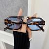 Neue quadratische Sonnenbrillen Damen Marken-Designer Mode Leopardenrahmen Sonnenbrillen Damen Vintage Outdoor-Schutz