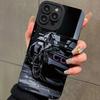 Black Sports Car Print Soft TPU Phone Case For iPhone 17 Air 16 E 15 14 13 12 11 Pro Max Plus Mini SE 2020 2022 Soft Cover