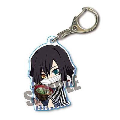 Dämon Kimetsu no Yaiba Iguro Obanai Gyugyutto Acryl Schlüsselanhänger 4. Auflage Slayer (Tororo Konbu)
