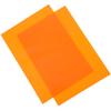 2pcs Silicone Placemat Compact Lightweight Heat-Resist Non-Slip Washable Table Mat For Baby Toddler Home Hotel Use