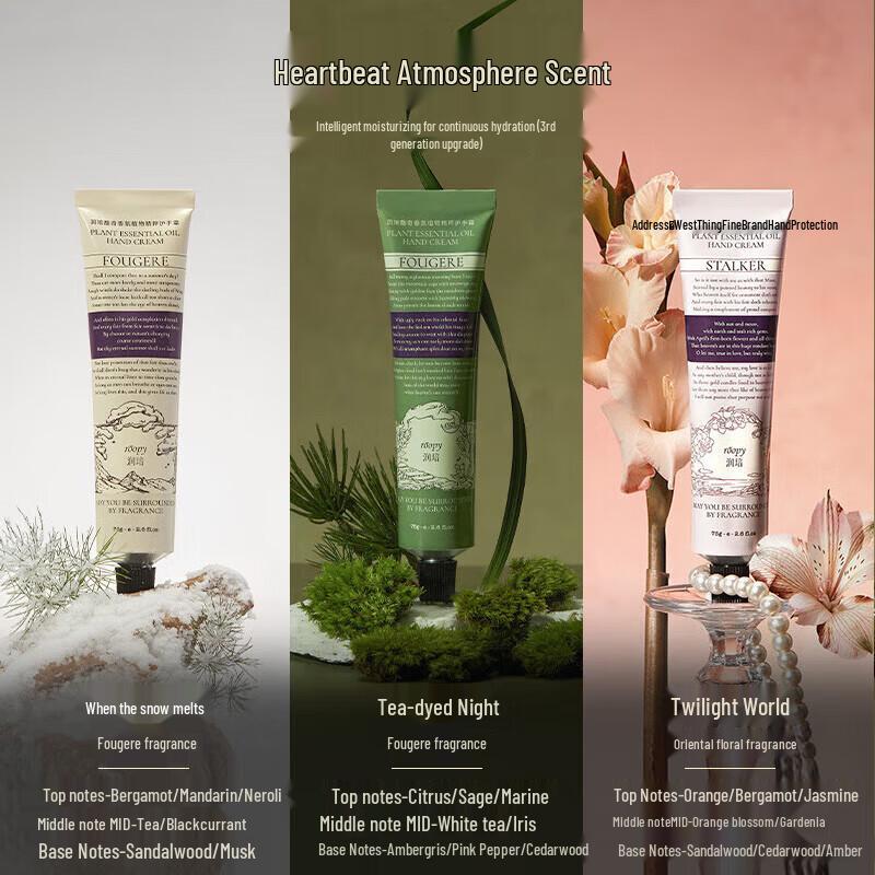 Roopy Fragrant Hand Cream 3-Pack