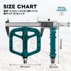 ROCKBROS Bicycle Flat Large Nylon Chromoly Steel DU Lubricated Mountain Bike Pedals, Pedals, Area, Fiber, Shaft, Bearings, 9/16"