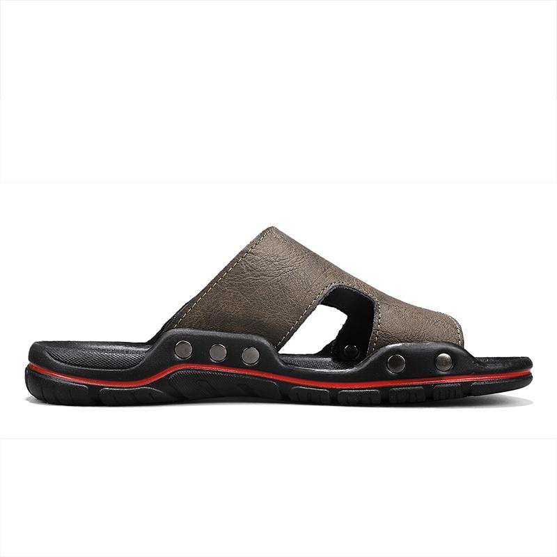 38-48 Men's Plus Size Fashionable Outdoor Sandals Lightweight and Breathable Casual Slippers