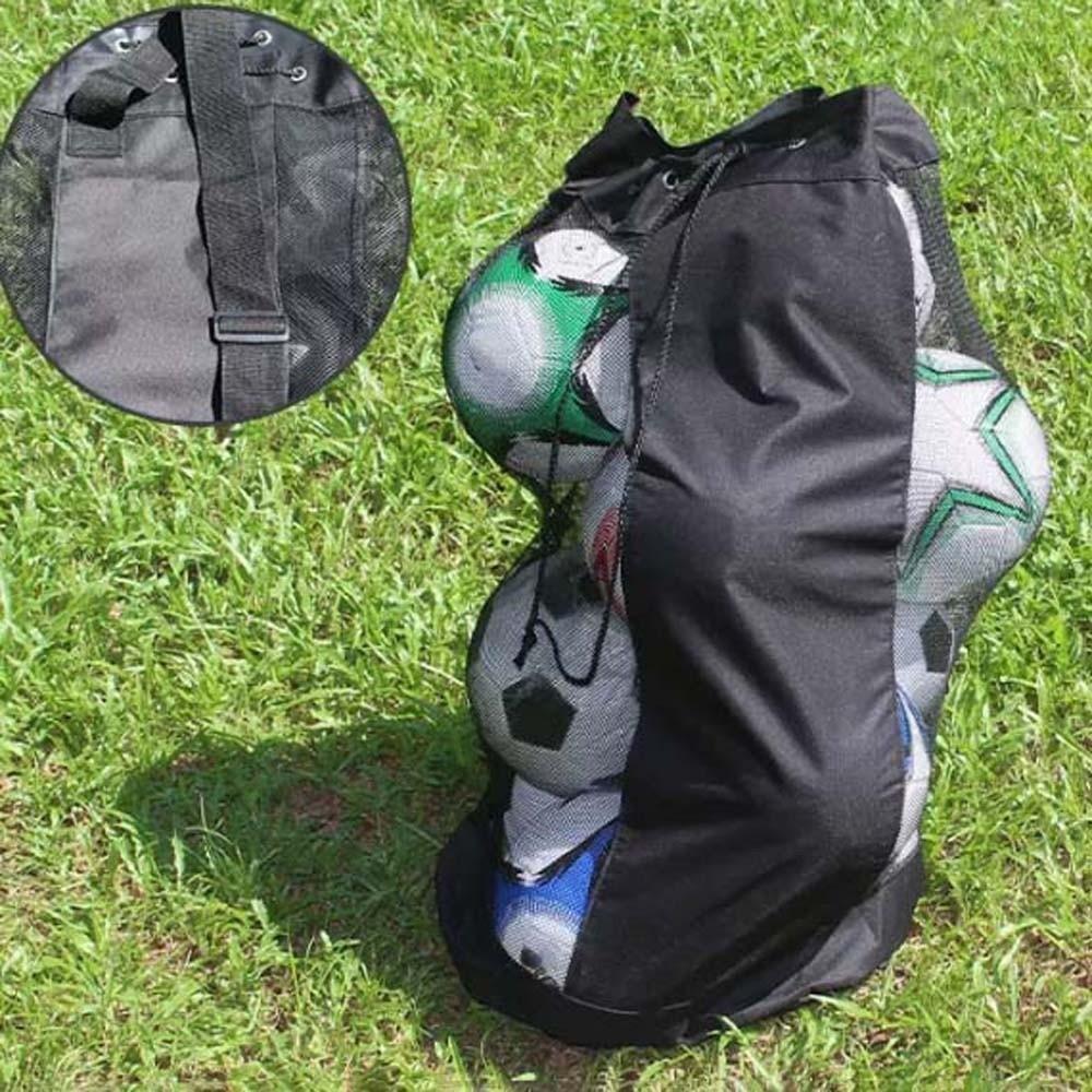 Durable Footballs Storage Bag Lightweight Basketballs Mesh Bag  Competition