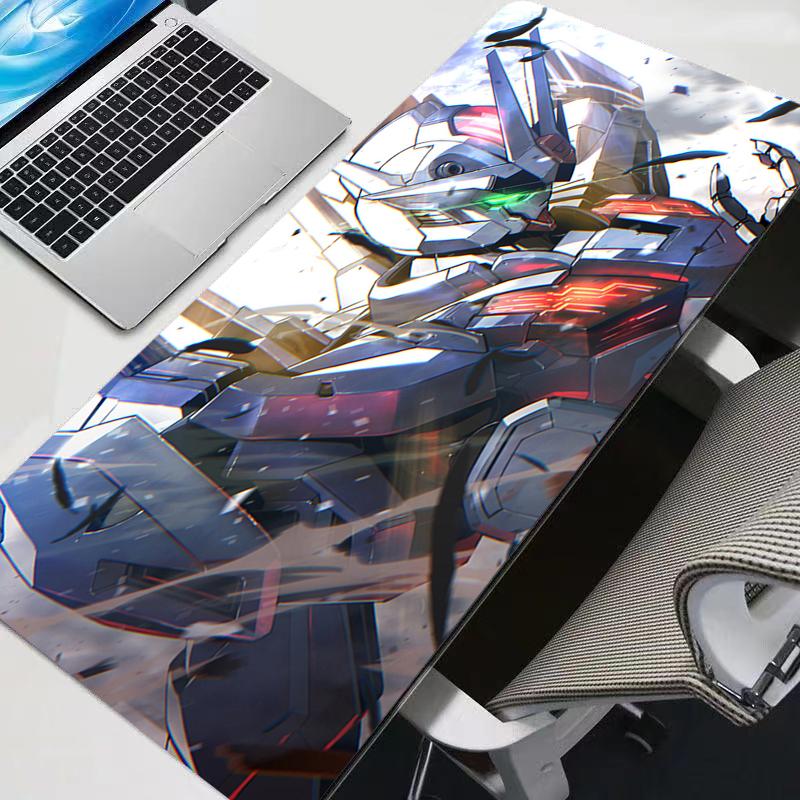 Portable Mouse Pad Office PC Gaming Nonslip Desk Mat Computer Mechanical Warrior Keyboard Pad Cool Gundam Japan Anime Mousepad