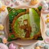 Cartoon Movie TThe Secret of Kells Pillow Case Pattern Printed Pillowcase for Living Room Sofa Cushion Cover  Bedroom Decor