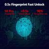 Keyless Smart Padlock USB Charging Electronic Door Lock Fingerprint Fingerprint Lock  Home