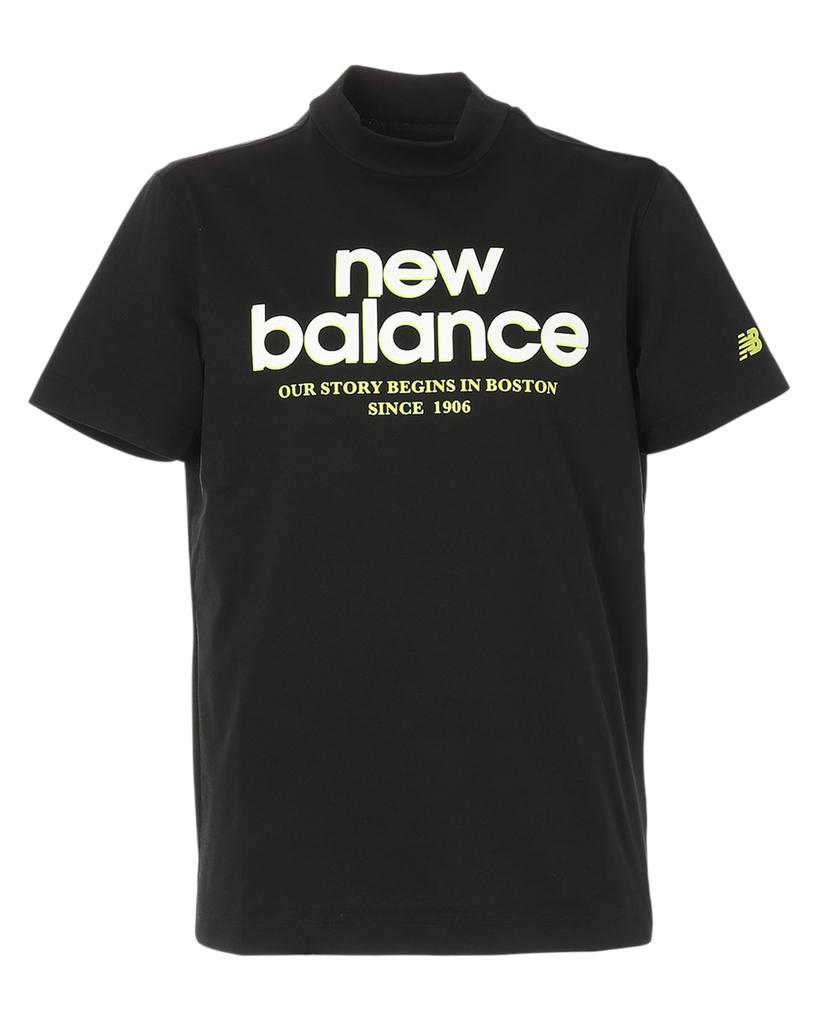 Golf-Poloshirt 6 [New Balance] Kurzarm (Dehnbar & Kühlend) / Herren / 012-6166010 010_Schwarz [LL]