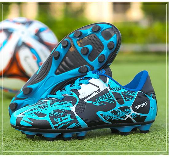 High quality original outdoor football training unisex football shoes Zapatos del futbol de los hombres