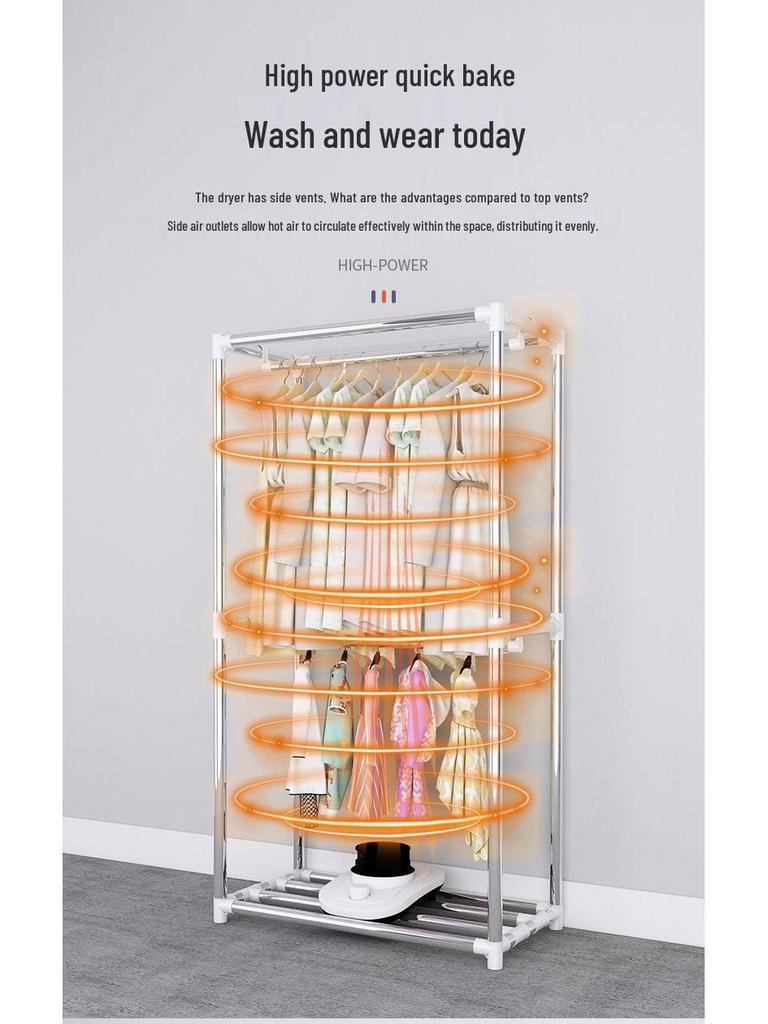 Thickened Steel Pipe Cloth Wardrobe for Bedroom or Dorm Storage, Winter Style