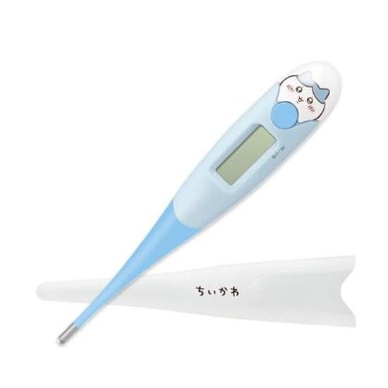 Dretec Anime Chiikawa Thermometer Predictive 15-Second Measurement Electronic Fast Baby Child Speed Axillary Flexible Soft Touch Case Antibacterial