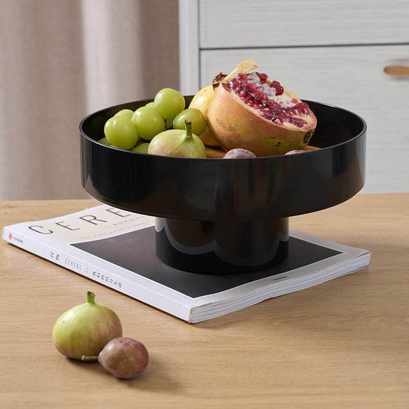 Tall Tray Fruit Plate Japanese Desktop Storage Box Home Living Room Fruit Basket Household Fruit Snack Plate Dry Fruit Plate