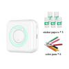 Cross-border Student Pocket Mini Inkless Photo Printer for Data Label and Question Search