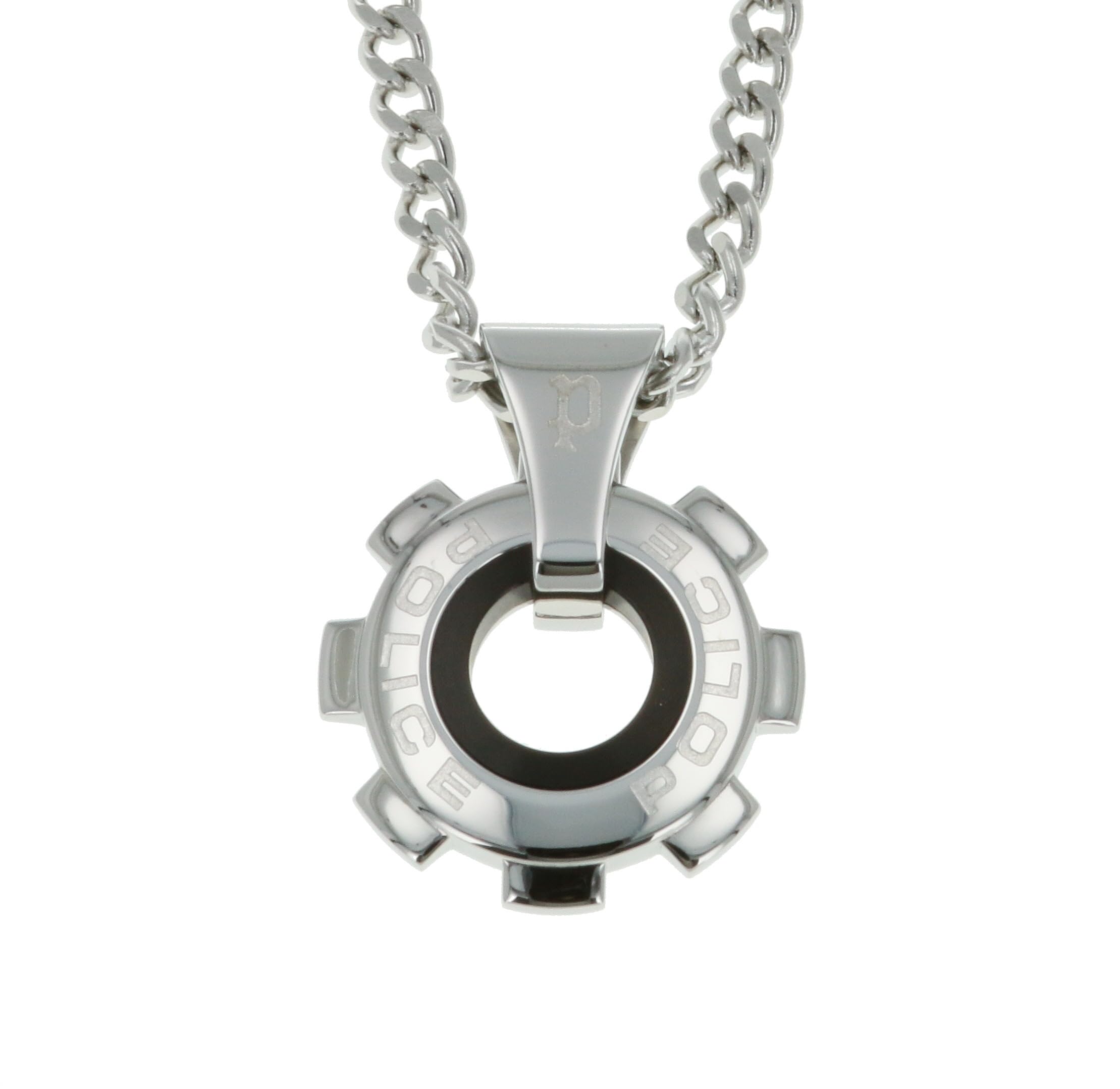 

REACTOR Stainless Steel Necklace 24232PSB05 Comes with dedicated box and paper bag [Police]
