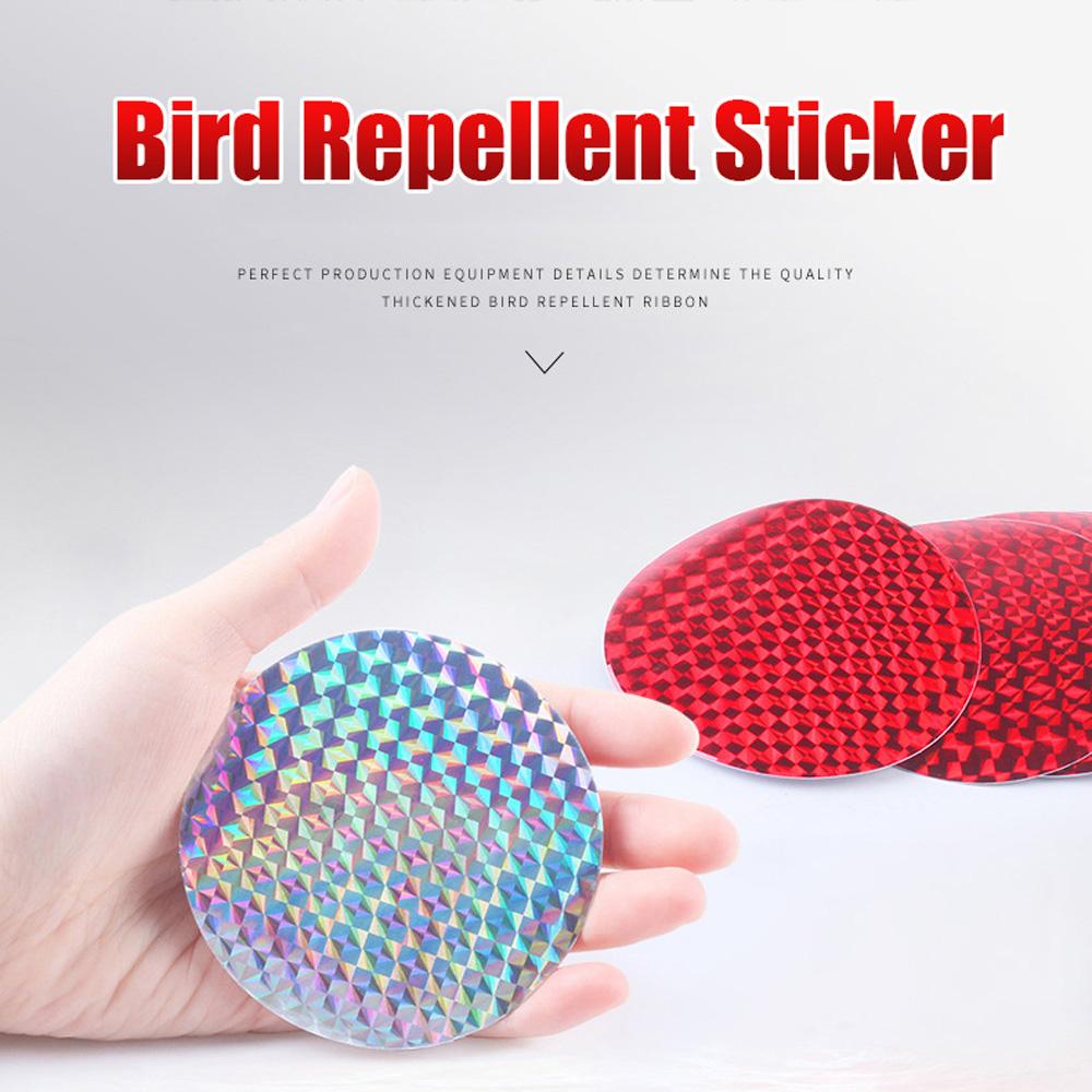 Outdoor Anti Bird Pigeon Bird Scare Sticker Bird Repellent Discs Deterrent Reflector Pest Control