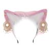 Sexy Foxes Bunny Ear Headband Lolita Cosplay Beast Ears Hair Hoop Anime Cosplay Props Furry Masquerade Party Costume Hairband