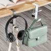Multi-functional Table Edge Double Hook Punch-free Hanging Bag Hook Adjustable Desk Hanger Backpack Storage Hanging Hooks Holder