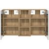 Bathroom Cabinet Set 3 pcs 80 x 10.5 x 50 cm Particleboard