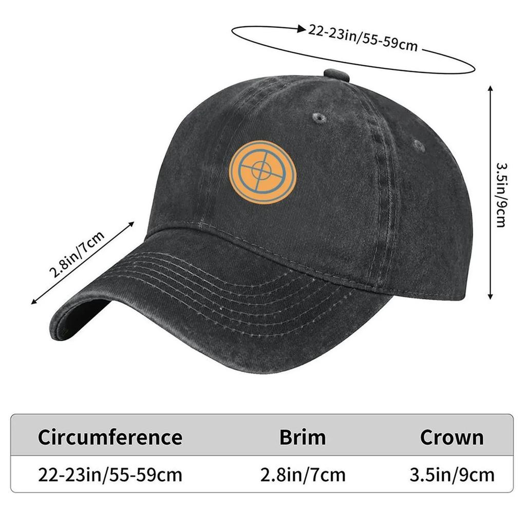Team Fortress 2 Sniper symbol BLU Baseball Cap hats for men Icon Unique hats Hat Man Luxury For Women 2025 Mens