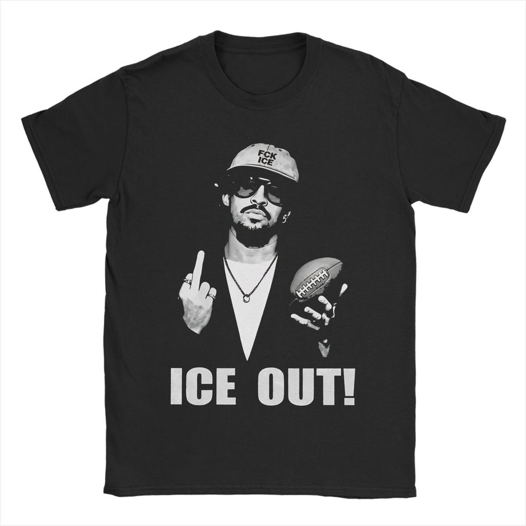 Unisex Unisex Print Ice Out Anti Ice Minneapolis Abolish Ice Tee T Shirt Cotton Tshirts Clothing