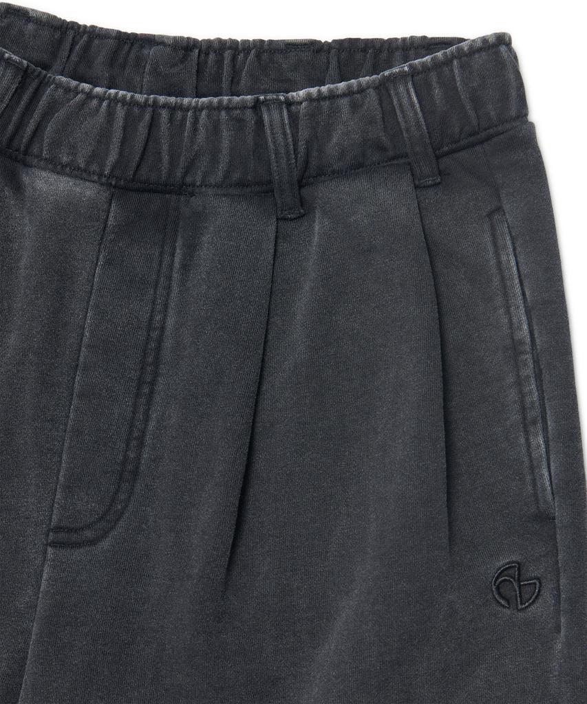 Nomaenyueol Two-Tuck Belted Sweatpants - Washed Black