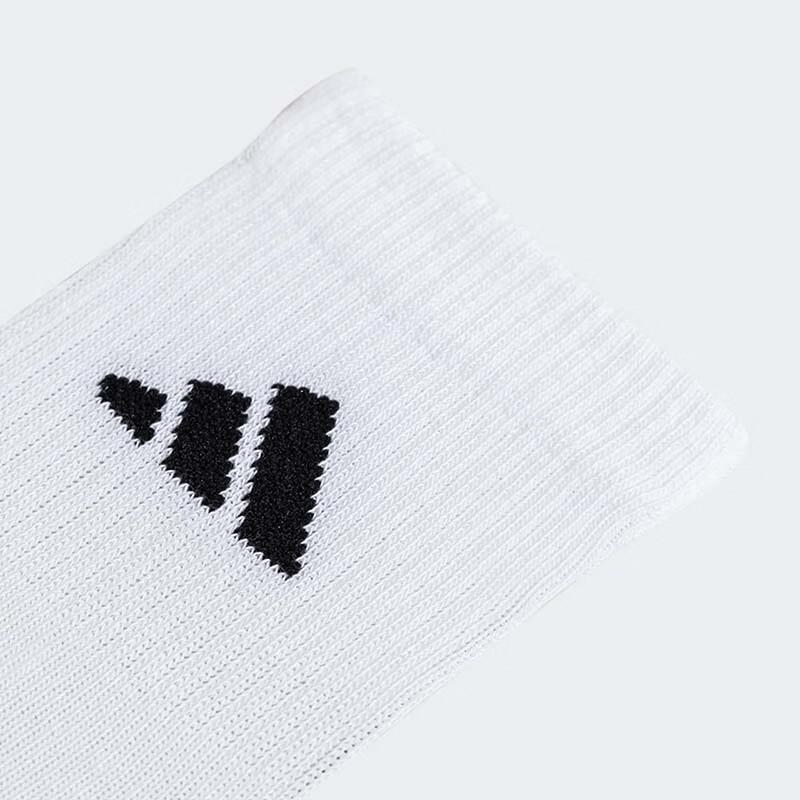 adidas Kids' 3-Pair Cotton Mid-Calf Socks