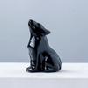 Carving Crystal Wolf Statue Natural Animal Ornament Feng Shui Ornament Crystal Little Wolf  Office