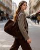 Large Capacity Simple Winter Women's Bag 2025 New Trendy Fashion Handbag One-shoulder Wool Foreign Style Tote Bag