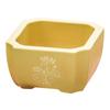 Durable Thick Flower Pot Imitation Purple Clay Bonsai Succulent Basin Simple Plant Bowl  Home