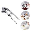 Professional Garlic Mincer Pinch Tool Machine Silver Kitchen Ginger Crusher Baby