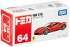 Tomica 488 GTB No.64 (Box)