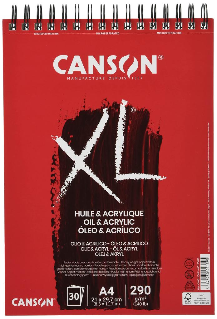 Maruman Canson XL Oil Acrylic A4 30 Sheets 110-401