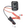 For Makita Car Battery Jump Starter Lithium Emergency Power Bank with Thickened Copper Clips with Dual USB Charging Ports