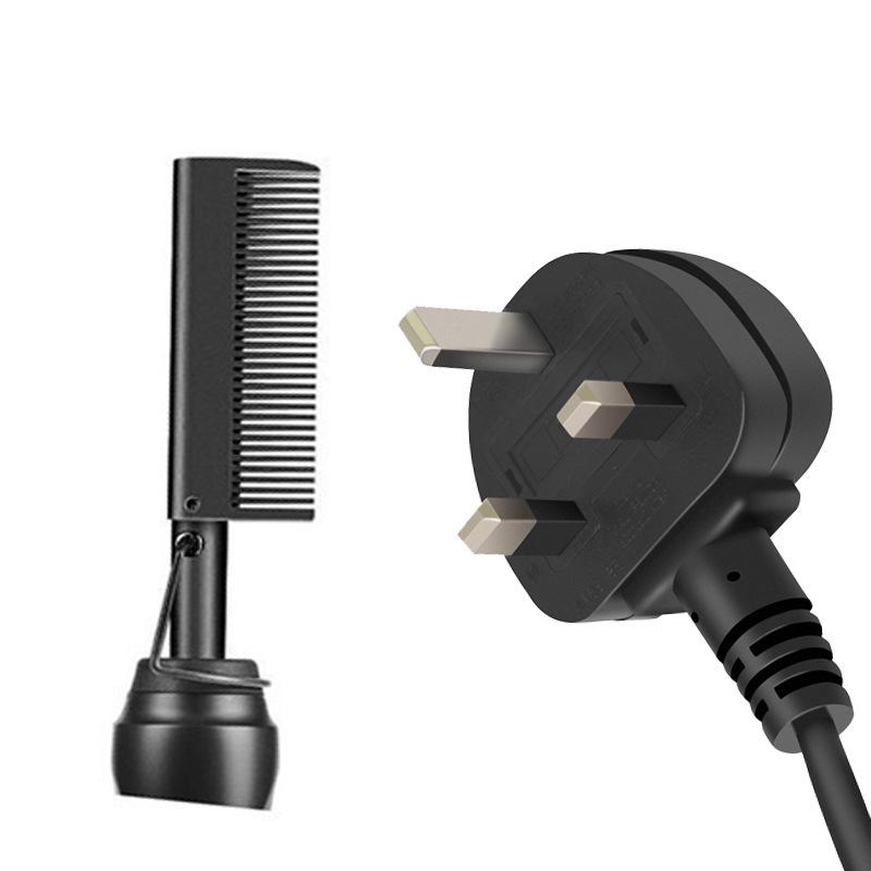 Wet and Dry Electric Heating Copper Comb - Straightening, Perming, Curling Iron Hairdressing Tool