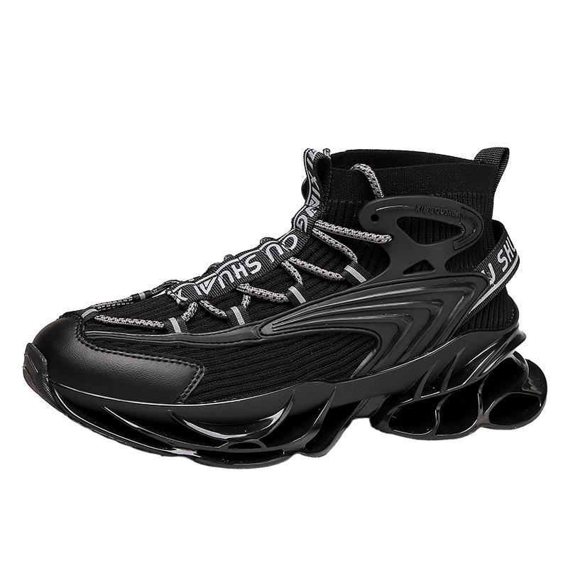 

High Quality New Men s Sports Leisure Shoes Wear-resistant Soles Outdoor Men s Hiking Shoes Simple Sports Exam Running Shoes 46 чёрный