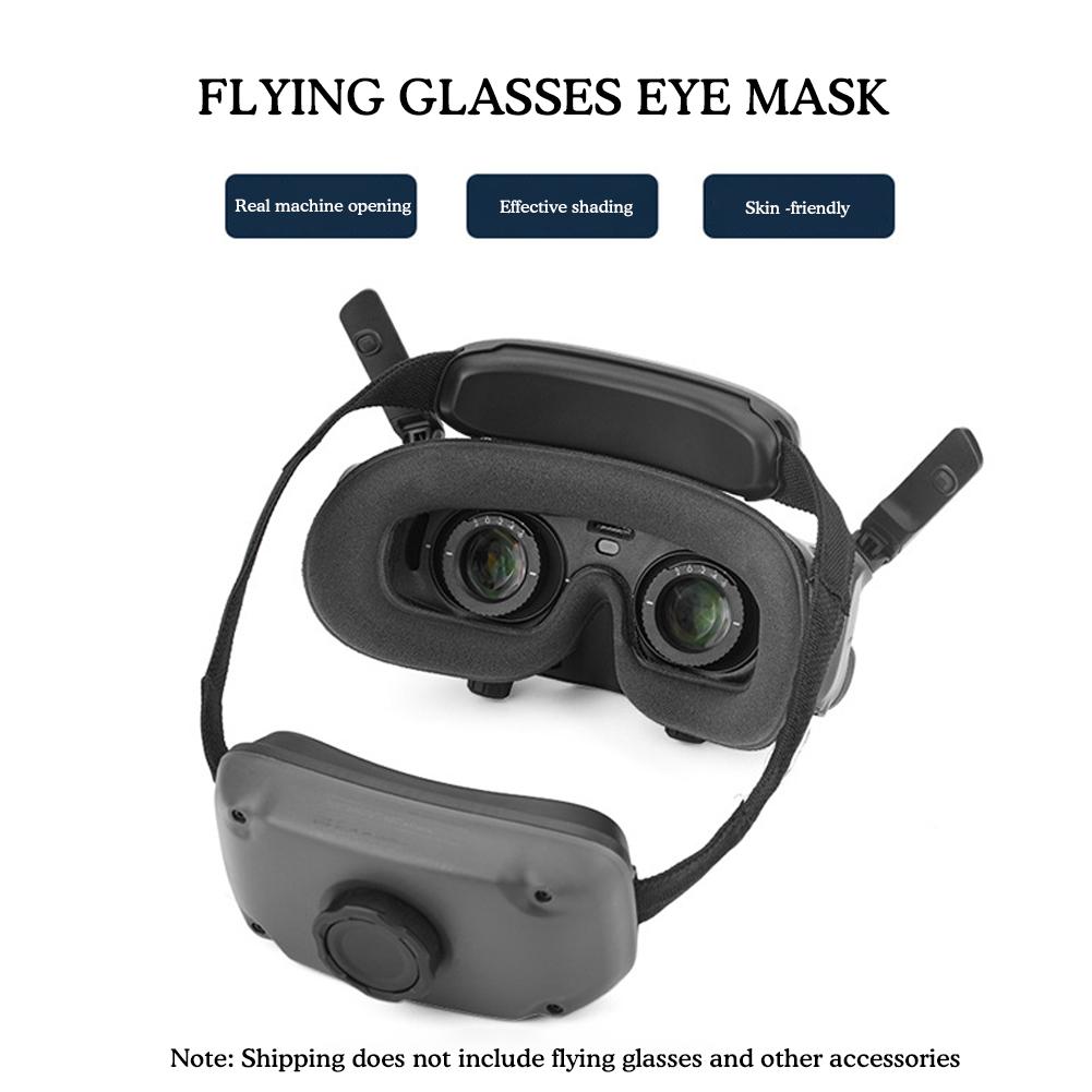 For AVATA 2 Goggles 3/2 Flight Glasses Eyecup Pad Soft Sponge Protective Cover Replacement Eye Pad For DJI Avata Accessories
