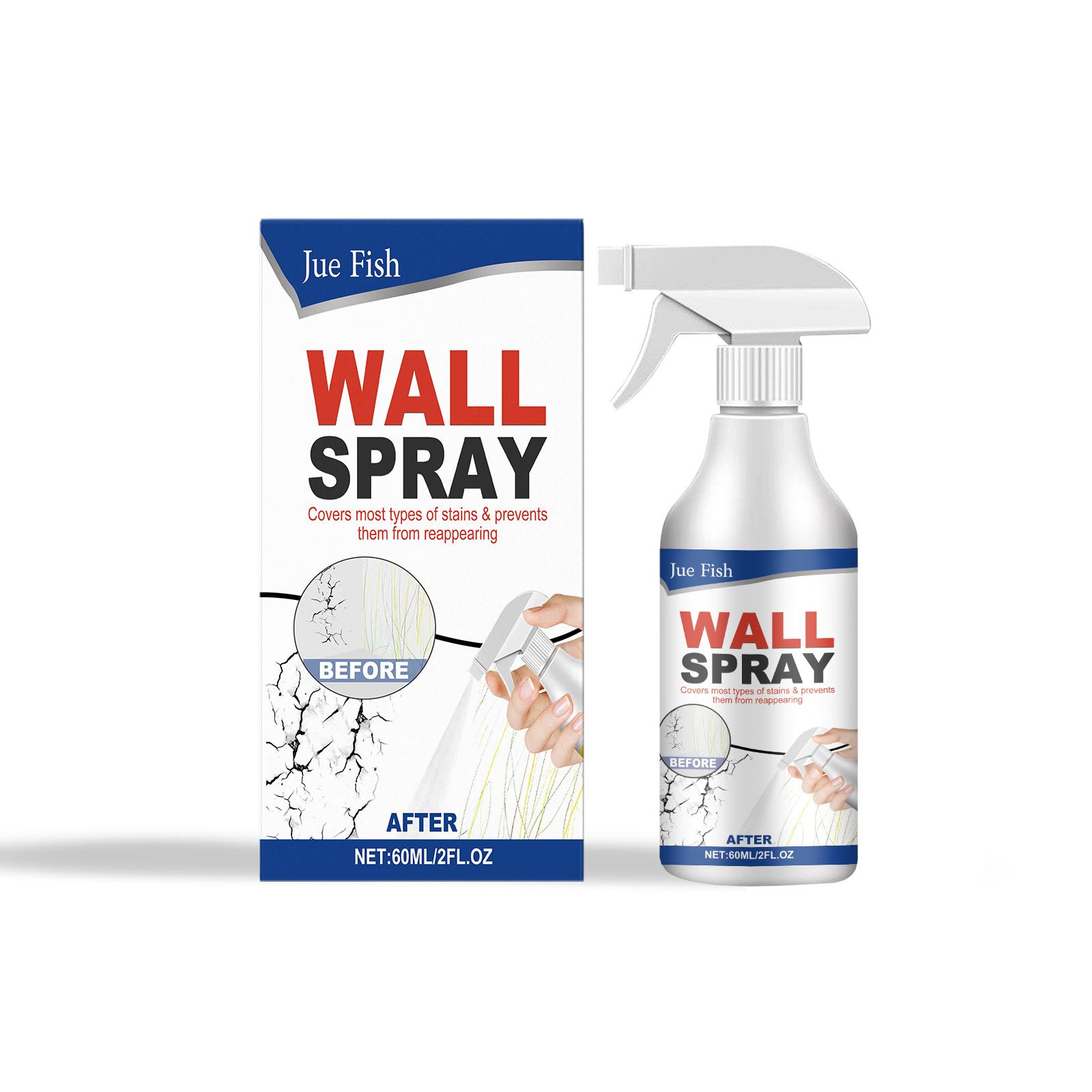 Magický sprej na opravu stien Pokrývajúci škvrny na stene Bezpečne Rýchlo opravuje chyby stien Odlupujúce sa steny interiéru domu Renovačný sprej Stenná farba 1pcs white